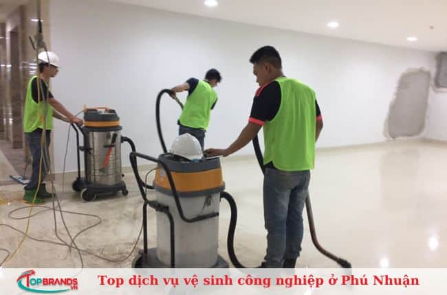 Top dịch vụ vệ sinh công nghiệp ở Phú Nhuận uy tín, giá rẻ