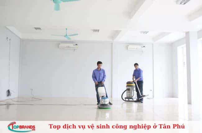 Top dịch vụ vệ sinh công nghiệp ở Tân Phú uy tín, giá rẻ