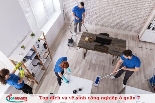 Dịch vụ vệ sinh công nghiệp ở quận 7 uy tín