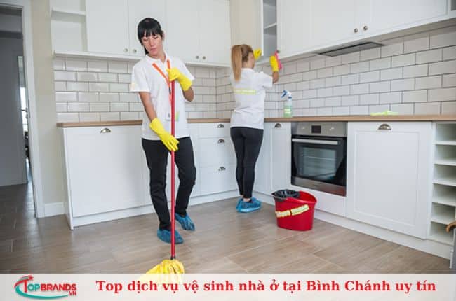 Top dịch vụ vệ sinh nhà ở tại Bình Chánh