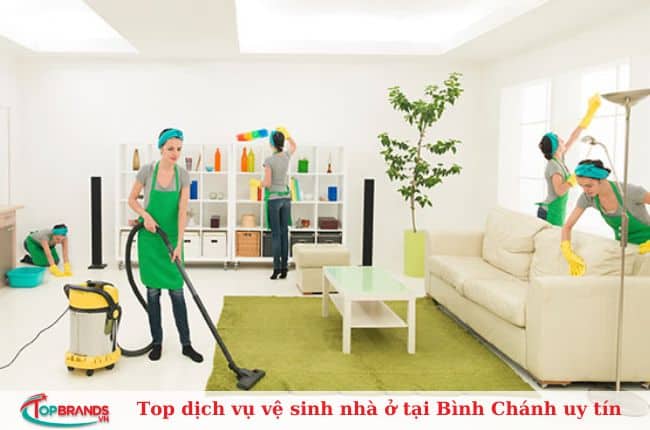 Top dịch vụ vệ sinh nhà ở tại Bình Chánh