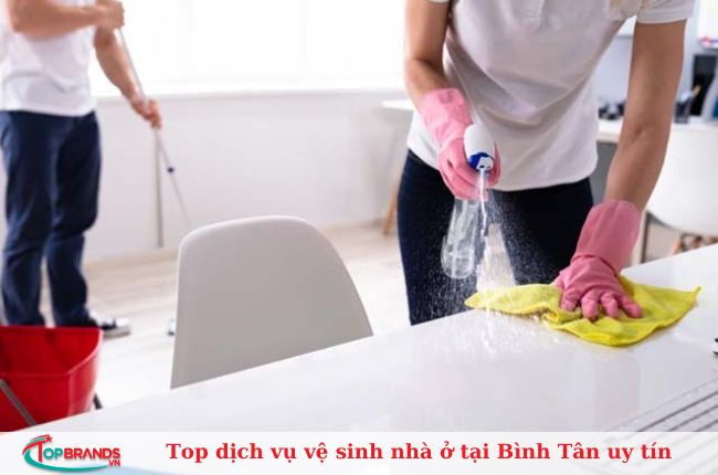 Top dịch vụ vệ sinh nhà ở tại Bình Tân uy tín, giá rẻ