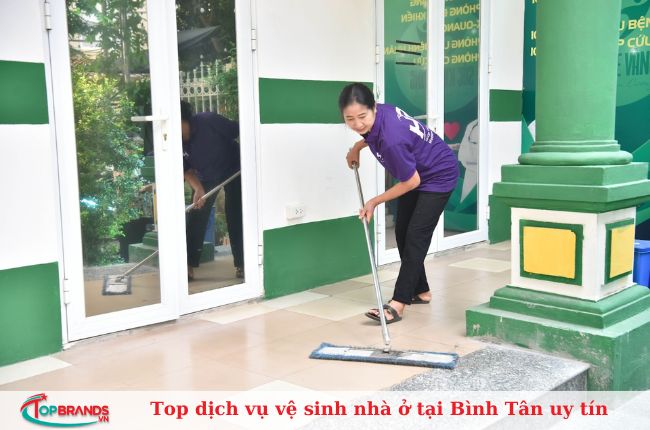 Top dịch vụ vệ sinh nhà ở tại Bình Tân uy tín, giá rẻ
