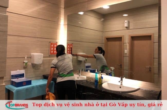 Top dịch vụ vệ sinh nhà ở tại Gò Vấp uy tín, giá rẻ