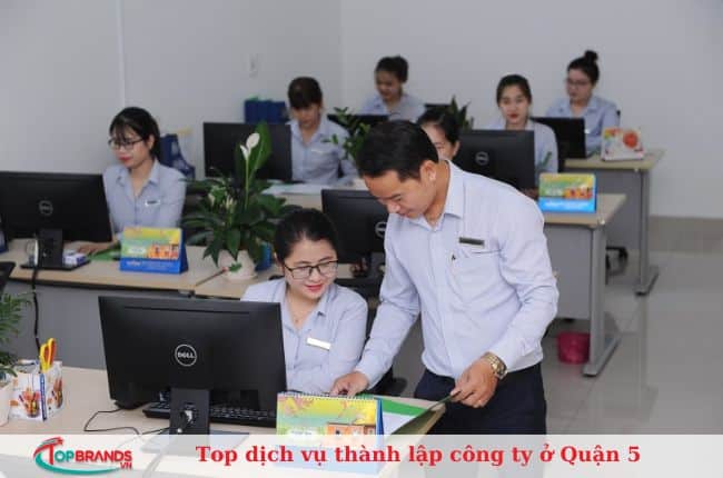 Top dịch vụ thành lập công ty ở Quận 5