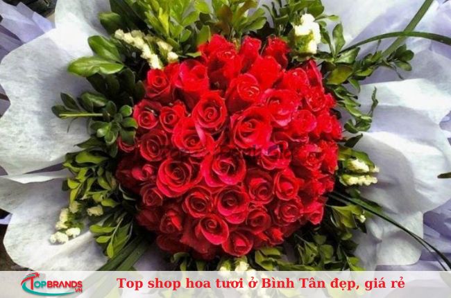 Danh sách các shop hoa tươi Quận Bình Tân đẹp