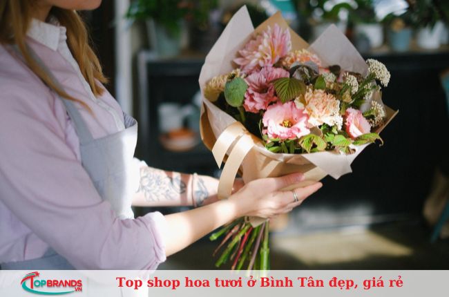 shop hoa tươi ở Bình Tân