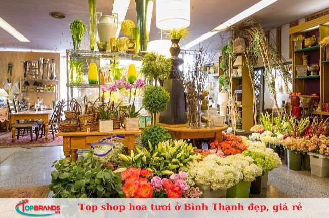 Top shop hoa tươi ở Bình Thạnh đẹp, giá rẻ, giao tận nơi