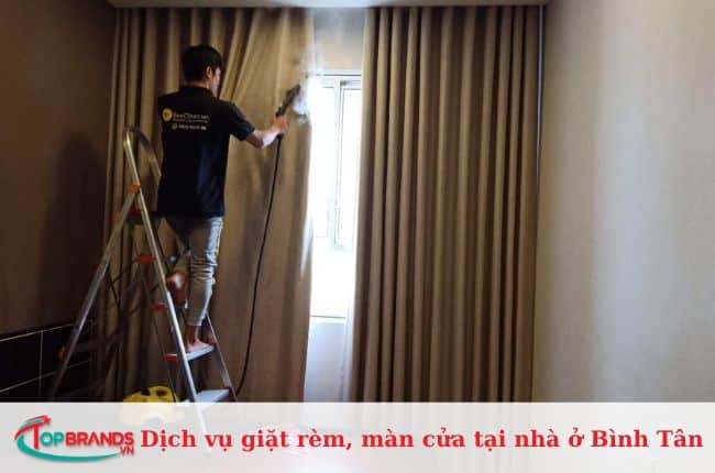 Dịch vụ giặt rèm BeeClean| Nguồn: Internet