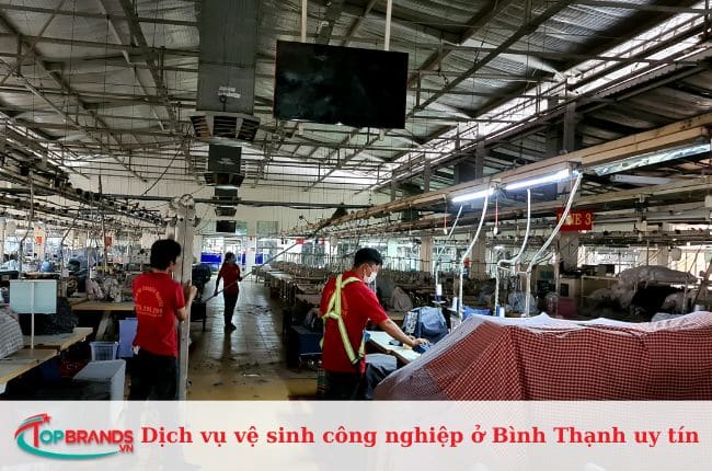 Top dịch vụ vệ sinh công nghiệp ở Bình Thạnh uy tín