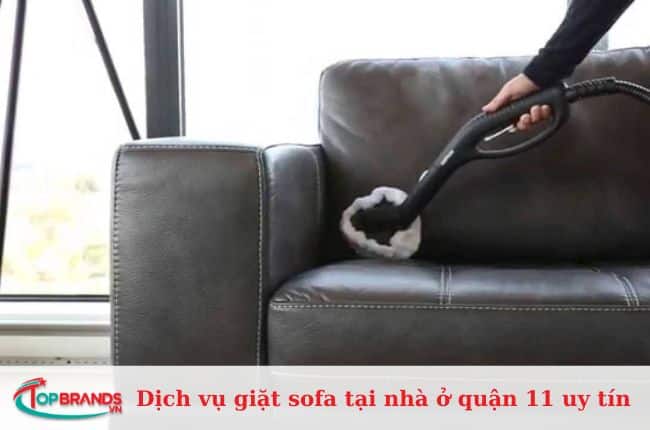 Dịch vụ giặt sofa tại nhà ở quận 11 uy tín