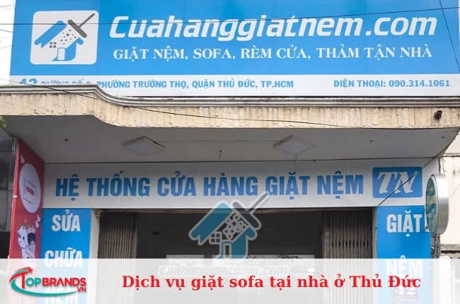 Dịch vụ giặt sofa tại nhà ở Thủ Đức uy tín