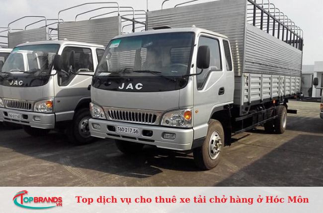 Top 7 dịch vụ cho thuê xe tải chở hàng ở Hóc Môn uy tín, giá rẻ