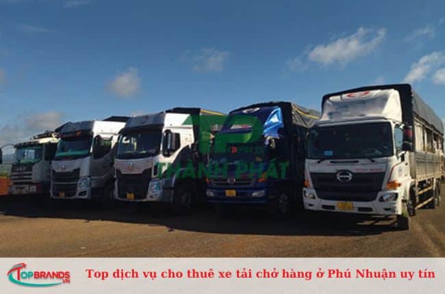 Top dịch vụ cho thuê xe tải chở hàng ở Phú Nhuận uy tín