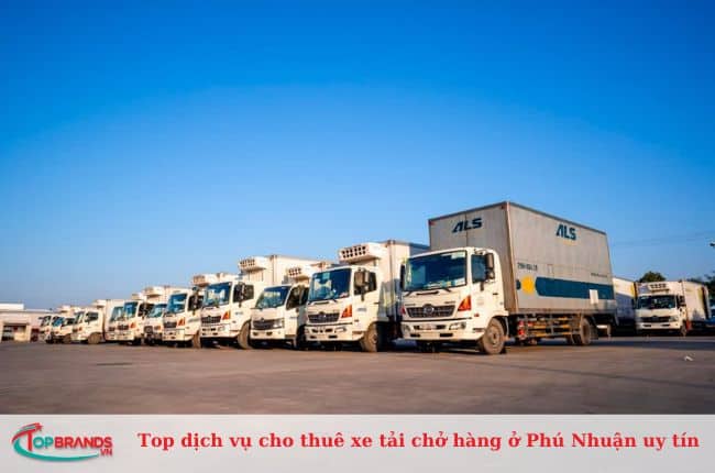 Top dịch vụ cho thuê xe tải chở hàng ở Phú Nhuận uy tín