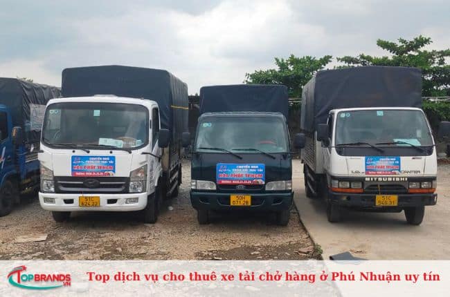 Top dịch vụ cho thuê xe tải chở hàng ở Phú Nhuận uy tín