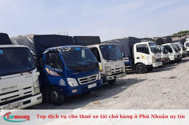 Top dịch vụ cho thuê xe tải chở hàng ở Phú Nhuận uy tín