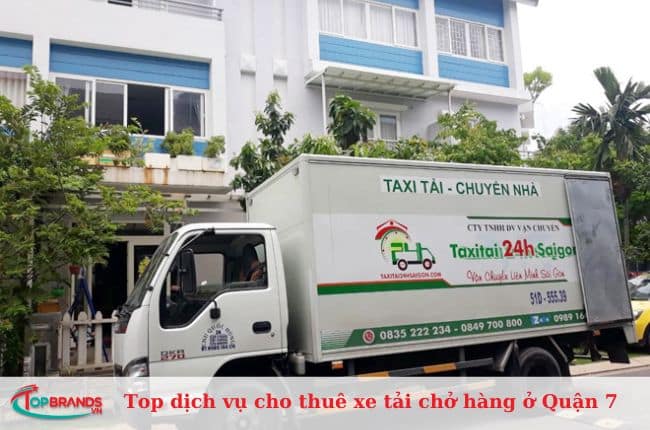 top dịch vụ cho thuê xe tải Quận 7