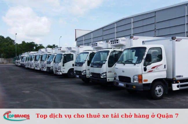 top dịch vụ cho thuê xe tải Quận 7