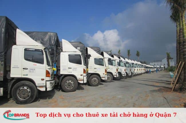 top dịch vụ cho thuê xe tải Quận 7