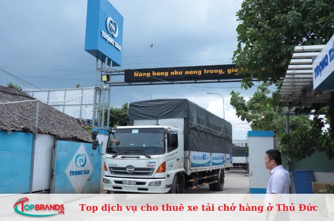Vận Tải Trọng Tấn là công ty cung cấp dịch vụ cho thuê xe tải chở hàng uy tín tại Thủ Đức