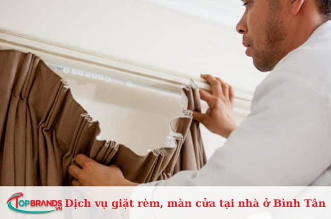 Top dịch vụ giặt rèm cửa, màn cửa tại nhà ở Bình Tân