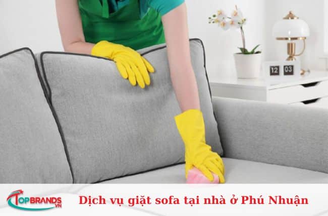 Dịch vụ giặt sofa tại nhà ở Phú Nhuận uy tín