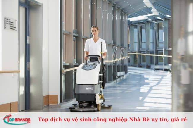 Top dịch vụ vệ sinh công nghiệp Nhà Bè uy tín, giá rẻ