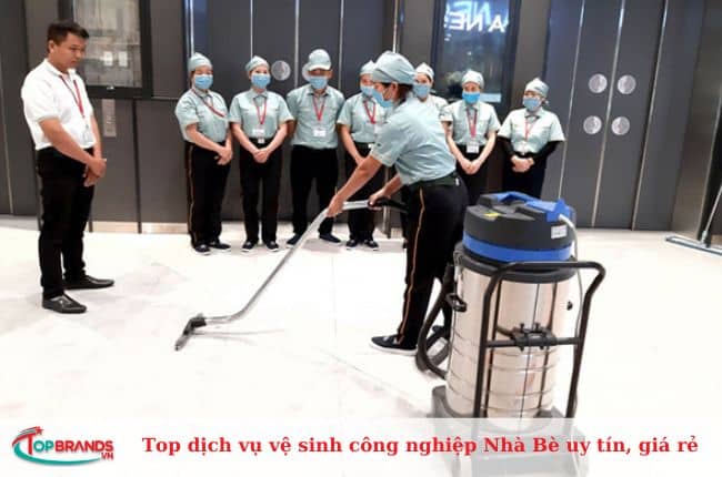 Top dịch vụ vệ sinh công nghiệp Nhà Bè uy tín, giá rẻ