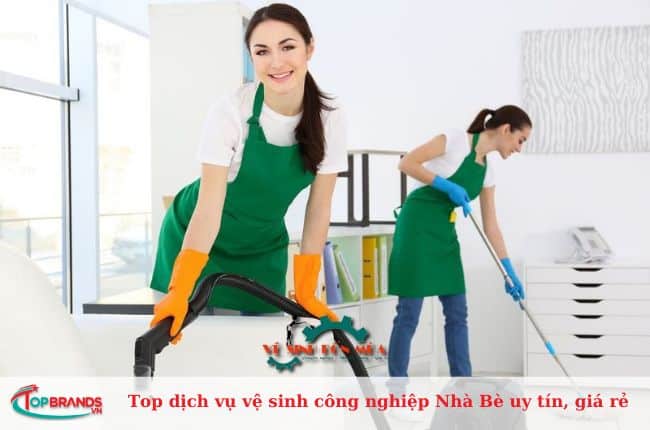 Top dịch vụ vệ sinh công nghiệp Nhà Bè uy tín, giá rẻ