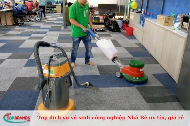 Top dịch vụ vệ sinh công nghiệp Nhà Bè uy tín, giá rẻ