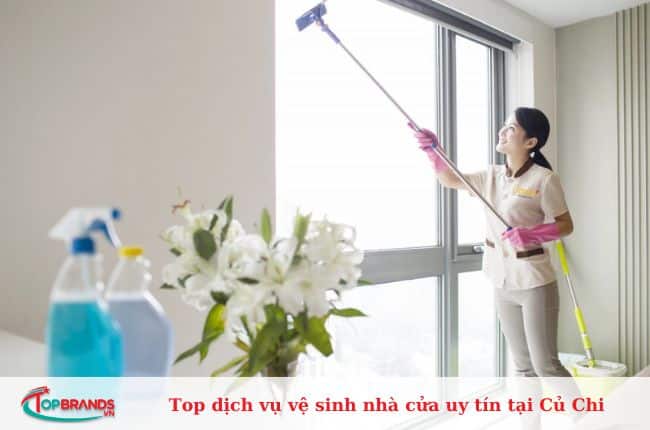 Top dịch vụ vệ sinh nhà cửa tại Củ Chi uy tín, giá rẻ