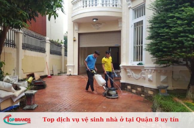 Top dịch vụ vệ sinh nhà ở Quận 8