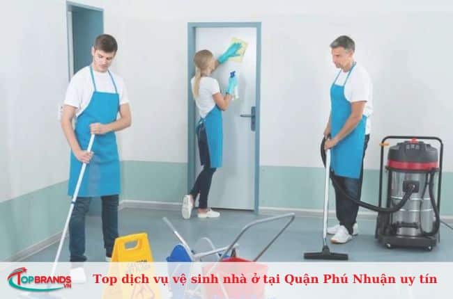 Top dịch vụ vệ sinh nhà ở tại Quận Phú Nhuận uy tín