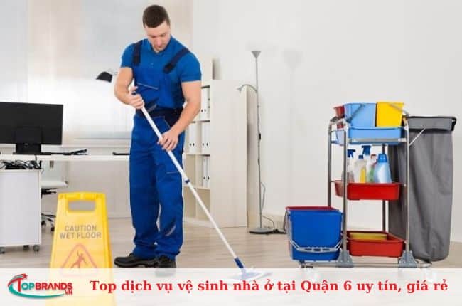 Top dịch vụ vệ sinh công nghiệp quận 6 uy tín