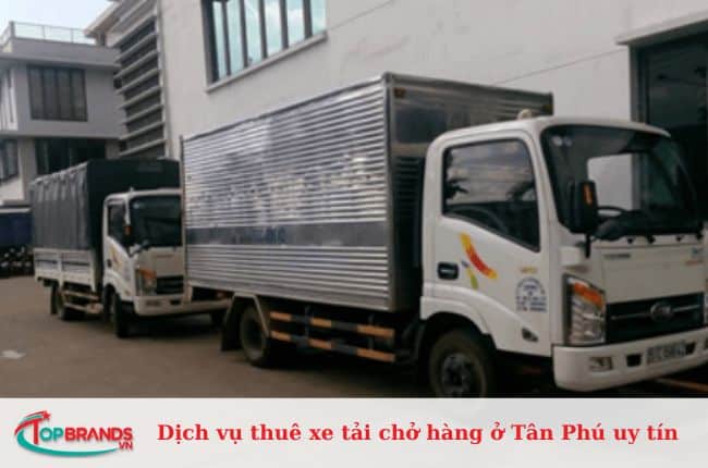 Top dịch vụ cho thuê xe tải chở hàng ở Tân Phúuy tín