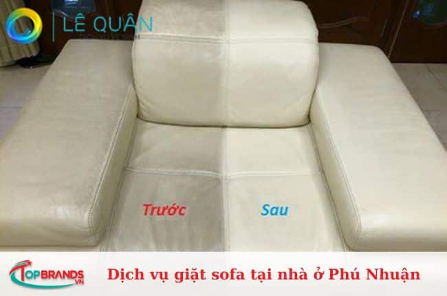 Dịch vụ giặt sofa tại nhà ở Phú Nhuận uy tín