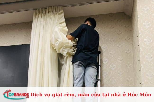 Top dịch vụ giặt rèm cửa, màn cửa tại nhà ở Hóc Môn