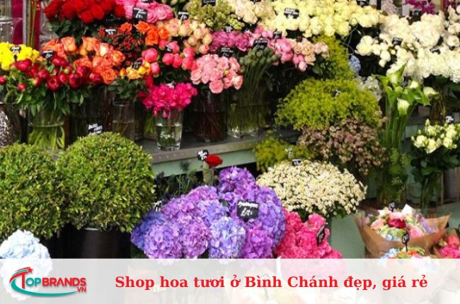 Top shop hoa tươi ở Bình Chánh đẹp, giá rẻ, giao tận nơi