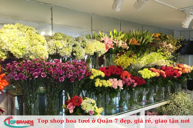 Top shop hoa tươi ở quận 7 đẹp, giá rẻ, giao tận nơi