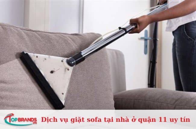 Dịch vụ giặt sofa tại nhà ở quận 11 uy tín