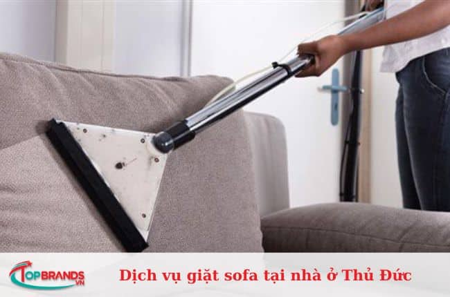Dịch vụ giặt sofa tại nhà ở Thủ Đức uy tín