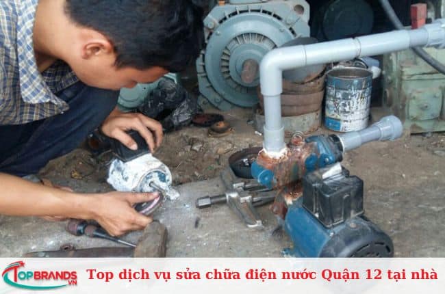 Top dịch vụ sửa chữa điện nước tại Quận 12