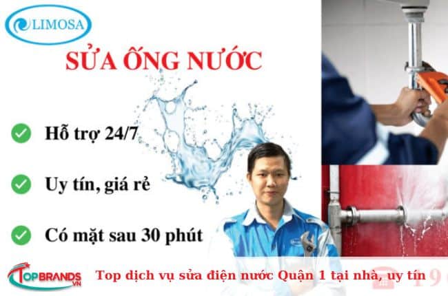Sửa điện nước quận 1 tại nhà giá rẻ, thợ kỹ – Limosa 