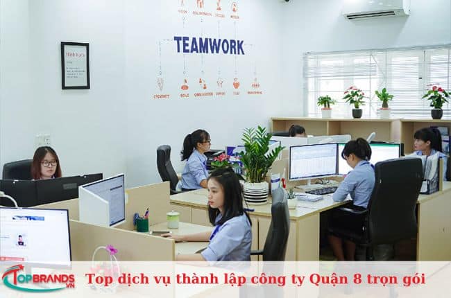 Top dịch vụ thành lập công ty quận 8 