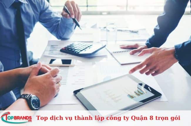 Top dịch vụ thành lập công ty quận 8 giá rẻ, trọn gói 