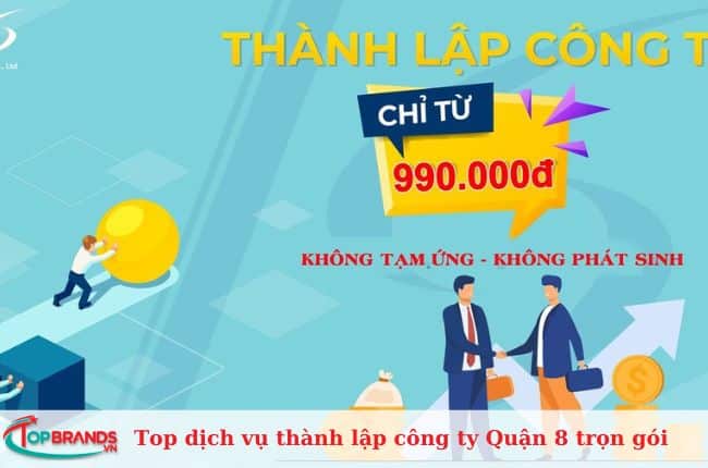 Top dich vụ thành lập công ty tại Quận 8 