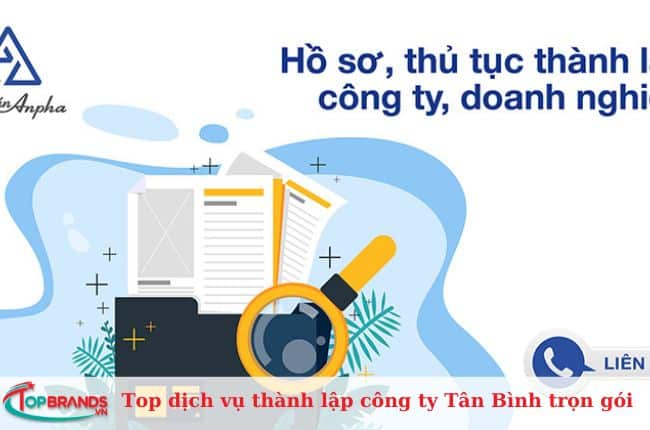 Top dịch vụ thành lập công ty Tân Bình trọn gói