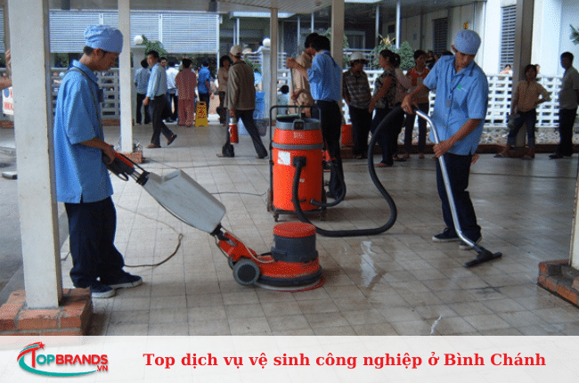 Vệ sinh công nghiệp Bầu Trời | Nguồn: Internet
