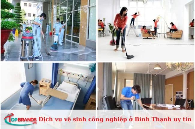 Top dịch vụ vệ sinh công nghiệp ở Bình Thạnh uy tín